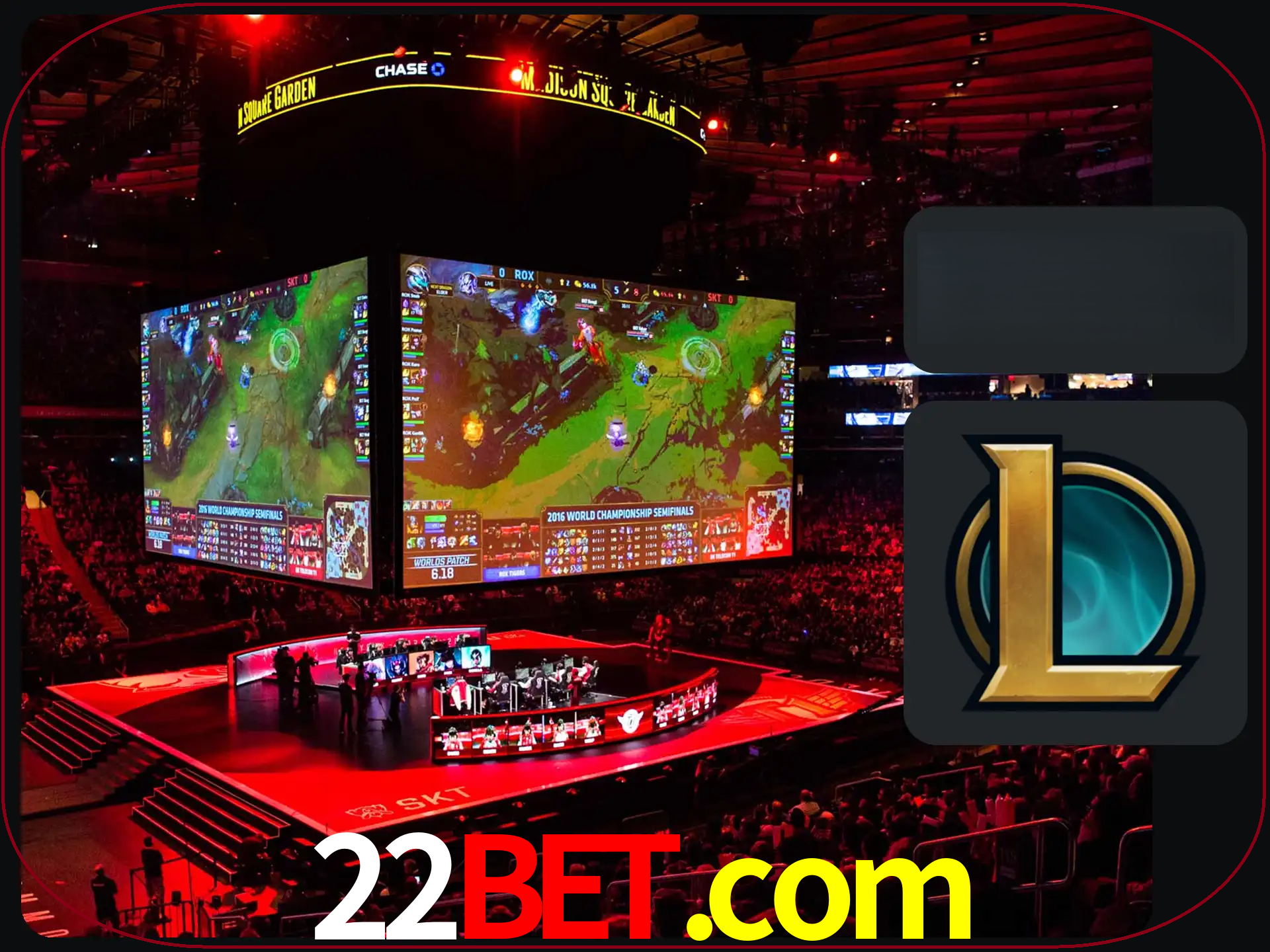 Aposta nos maiores jogos da League of Legends.